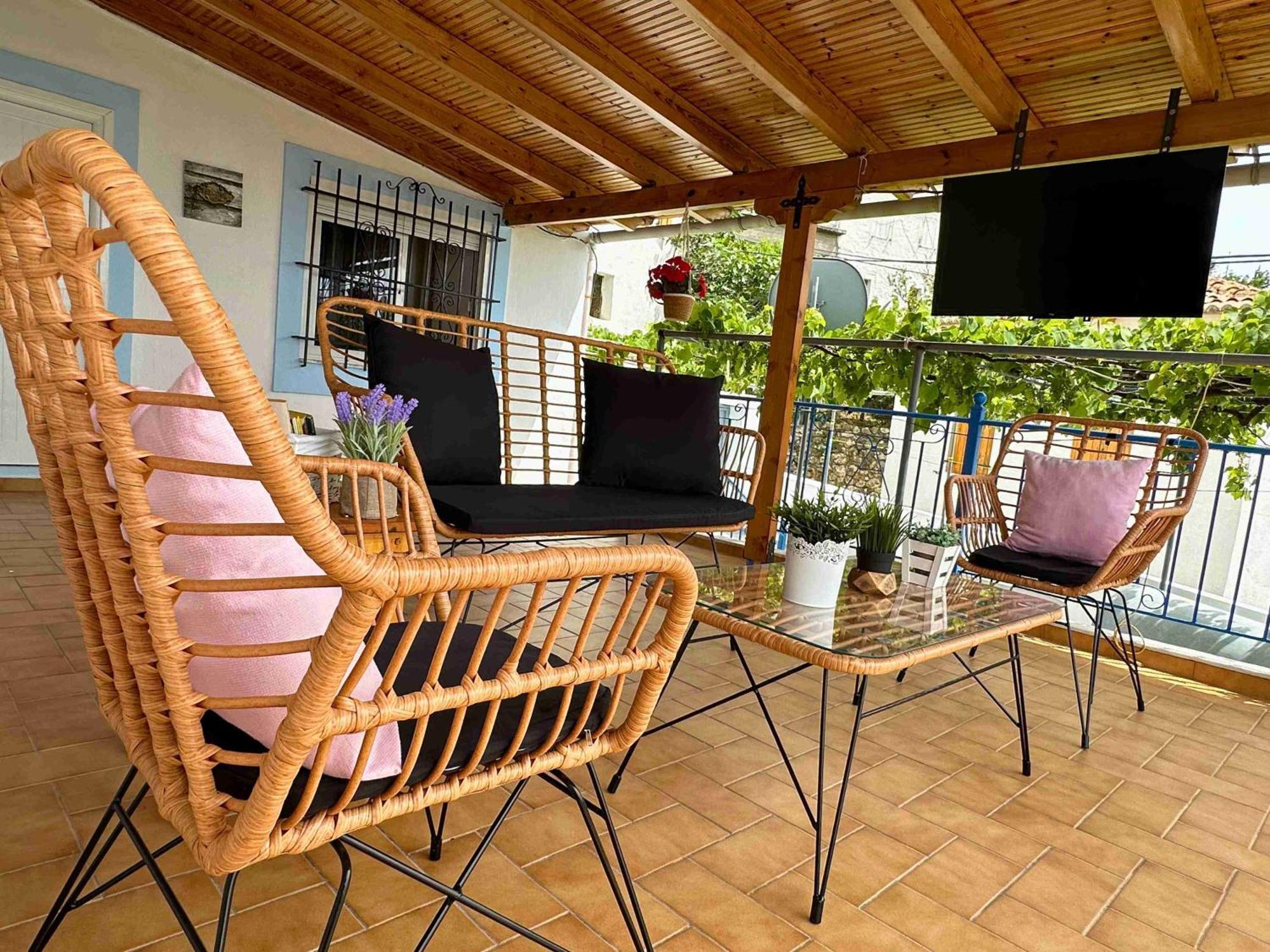 Kalderimi View House Villa Dhërmi Exteriör bild