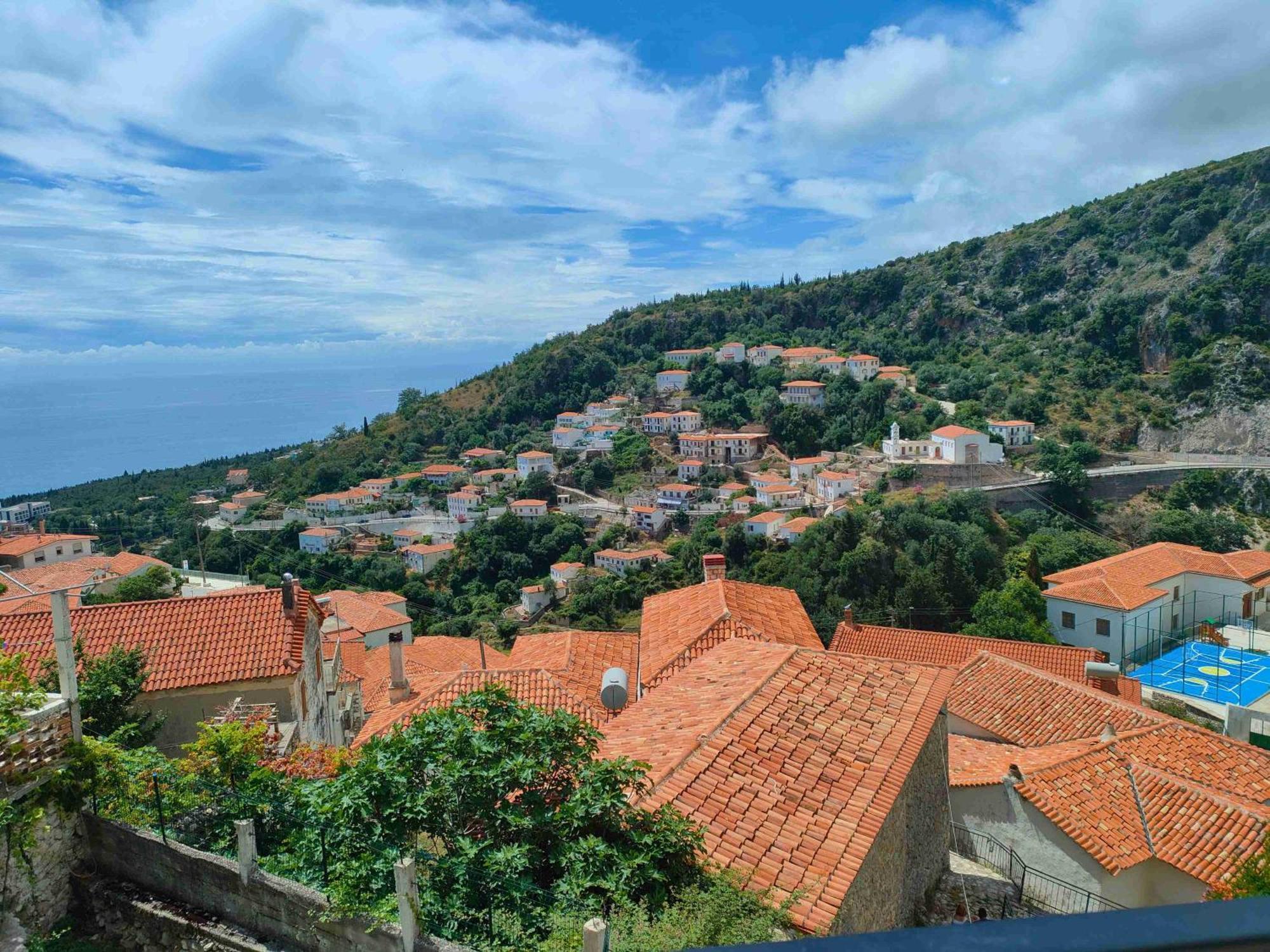 Kalderimi View House Villa Dhërmi Exteriör bild