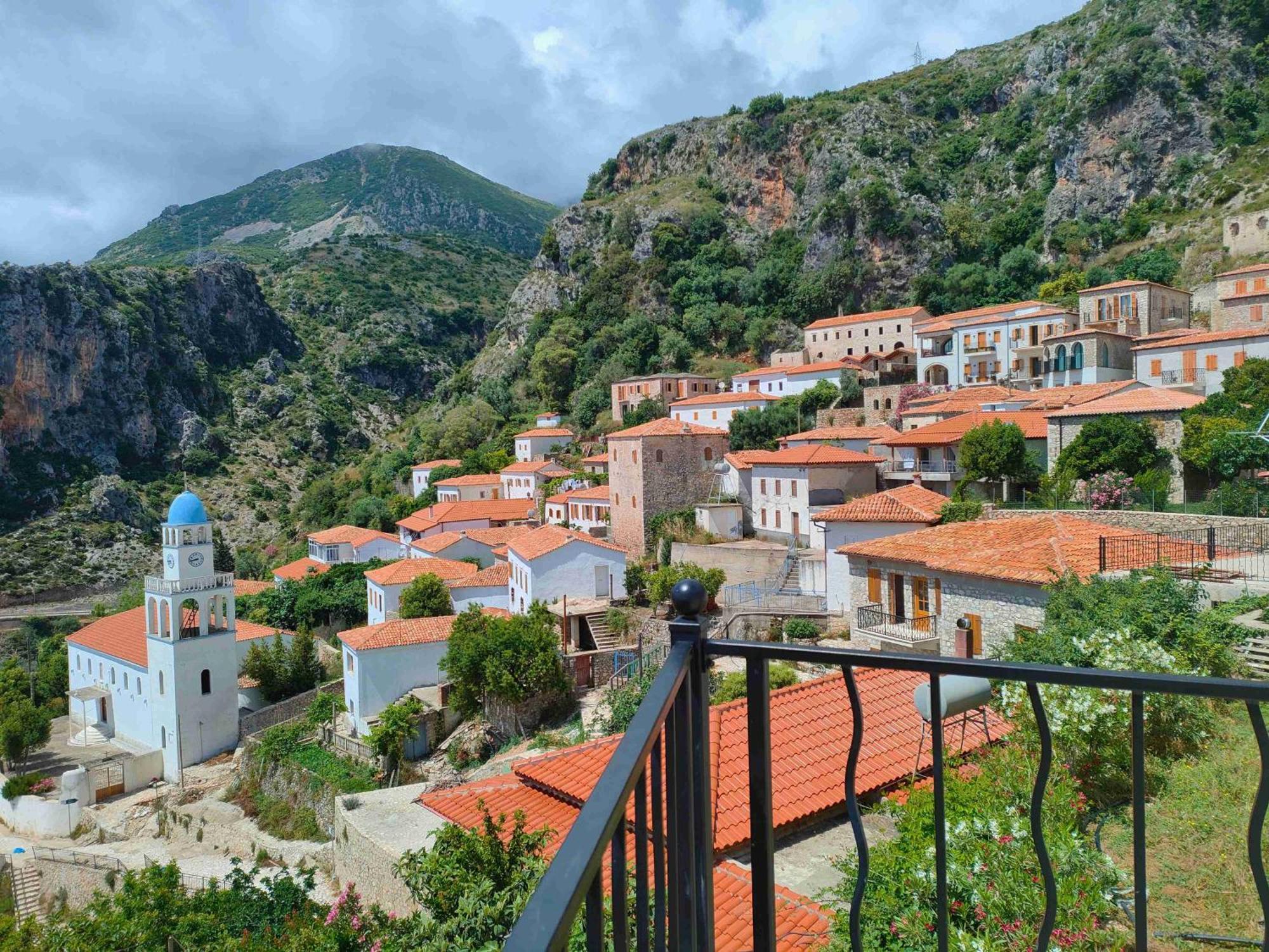 Kalderimi View House Villa Dhërmi Exteriör bild